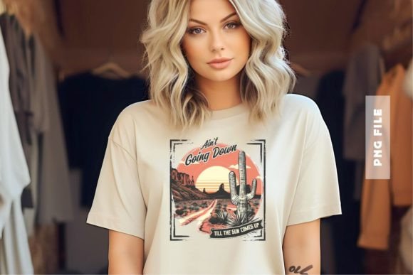Ain't Going Down: A Powerful T-Shirt Design for Bold Brands