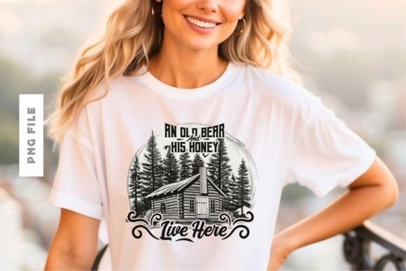 An Old Bear T-shirt Design: A Versatile Asset for Modern Brands