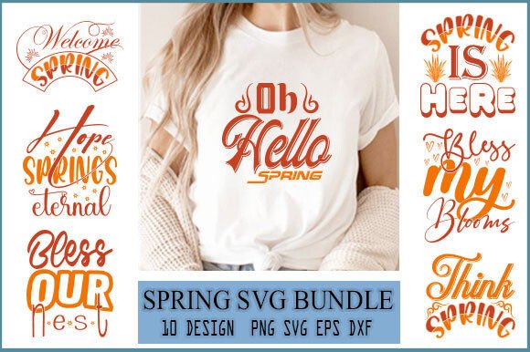 Bundle of Spring Svg Design: Elevate Your Visual Projects