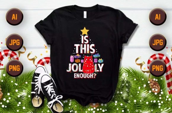 Christmas Custom T-Shirt Design: Festive Graphics for Every Project