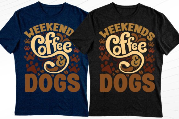 Coffee and Dogs Classy Tshirt Design: A Case Study in Niche Appeal