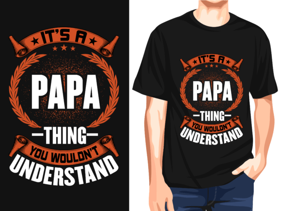 Papa Thing Vector Design: A Modern Graphic for Impactful Branding
