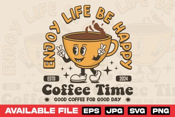 Retro Coffee Cup Carton Design: A Streetwear Staple