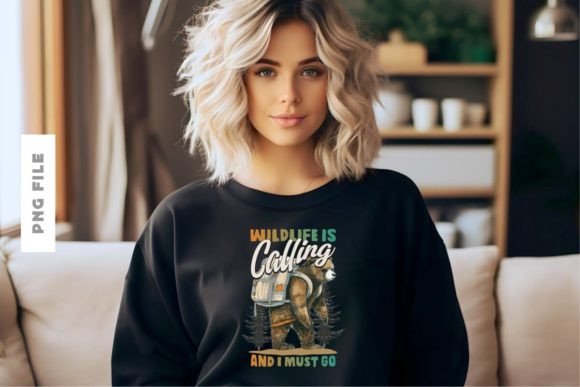 Wildlife is Calling: A Premier T-shirt Design Asset
